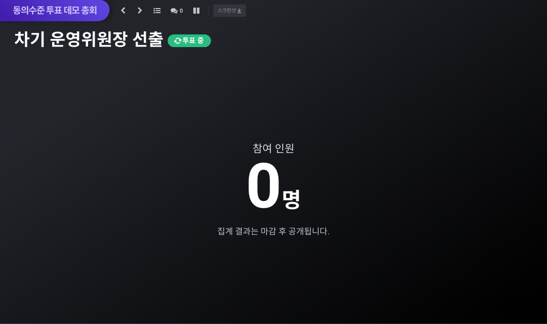 선호 투표